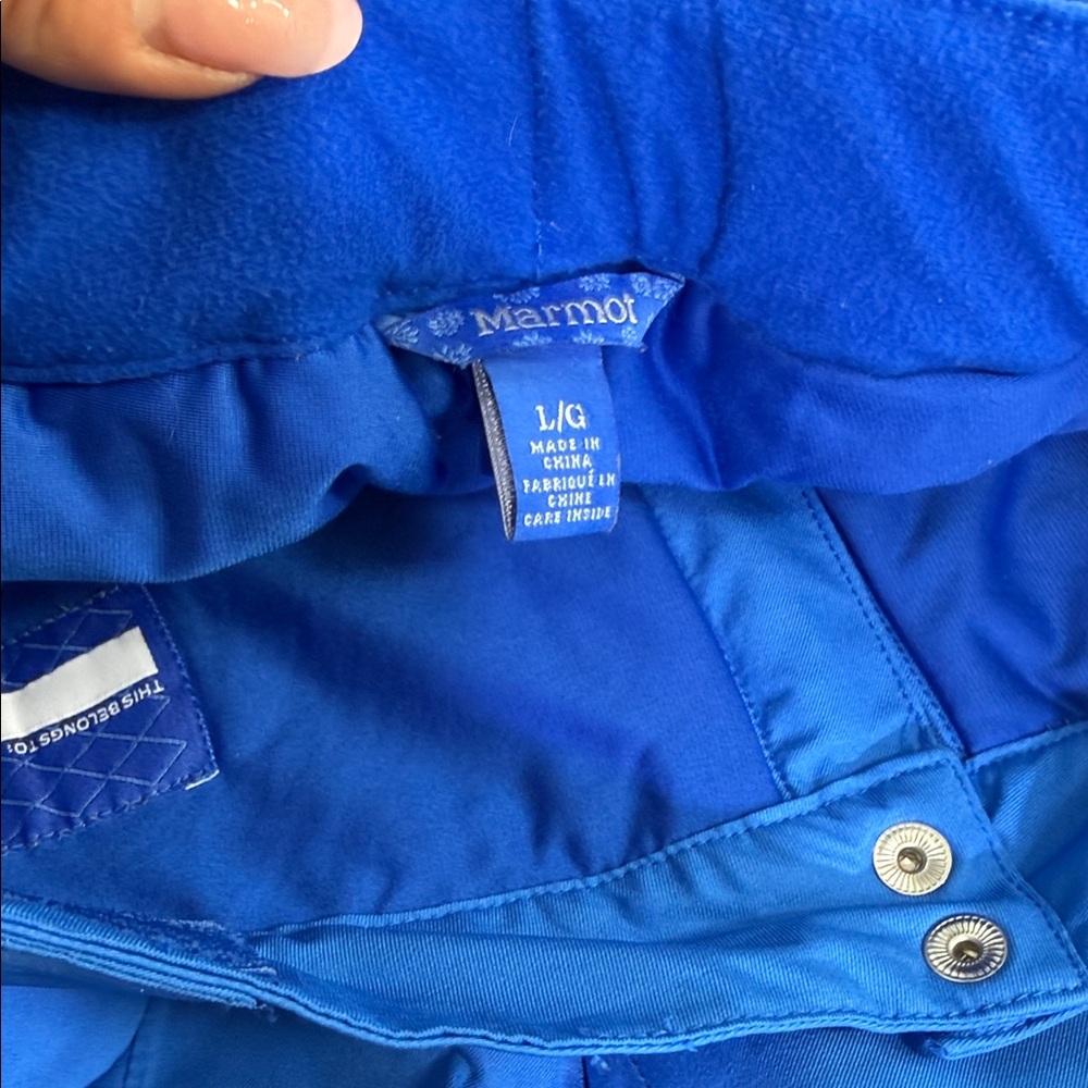 Marmot Kids Two-Tone Blue Joggers - Picture 3 of 5